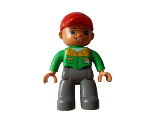 LEGO® DUPLO® FIGURKA MUŽ DĚLNÍK TATÍNEK