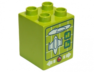 LEGO® DUPLO® KOSTKA POTISK MILES