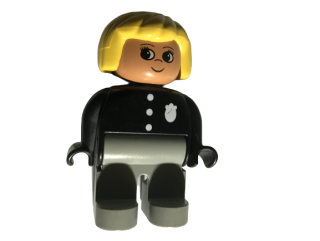 LEGO® DUPLO® FIGURKA ŽENA MAMINKA POLICISTKA