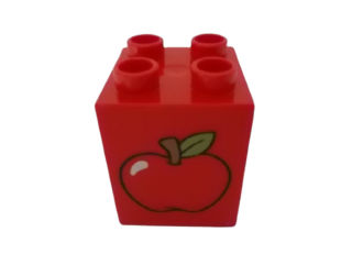 LEGO® DUPLO® KOSTKA S POTISKEM JABLKO JABLÍČKO