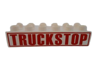 LEGO® DUPLO® TRAVERZA 2X6S POTISKEM TRUCK STOP