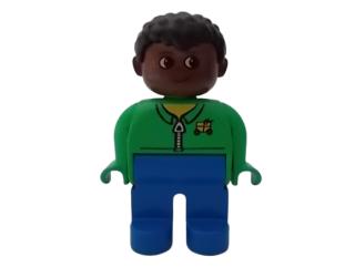 LEGO® DUPLO® FIGURKA ČERNOCH POŠŤÁK
