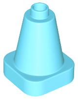 LEGO® DUPLO® DOPRAVNÍ KUŽEL - VRYPÍKY NA NOPU
