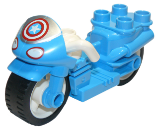 LEGO® DUPLO® MOTORKA CAPTAIN AMERICA
