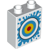 LEGO® DUPLO® KOSTKA POTISK TERČ
