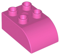 LEGO® DUPLO® KOSTKA 2X3 TLAPKA