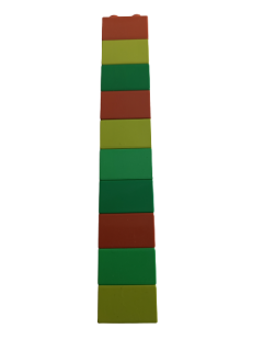 LEGO® DUPLO® SADA KOSTEK 2X2 NOPY