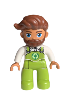 LEGO® DUPLO® FIGURKA POPELÁŘ EKOLOG