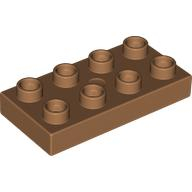 LEGO® DUPLO® KOSTKA TRAVERZKA 2x4 NÍZKÁ