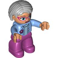 LEGO® DUPLO® FIGURKA ŽENA BABIČKA