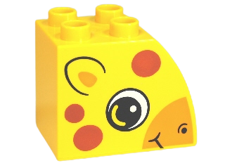 LEGO® DUPLO® KOSTKA POTISK ŽIRAFA