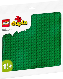 LEGO® DUPLO® 10980 VELKÁ ZELENÁ PODLOŽKA NA STAVĚNÍ 24X24 NOPŮ - 38X38 CM