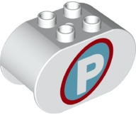 LEGO® DUPLO® KOSTKA POTISK PARKOVIŠTĚ