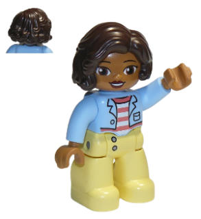 LEGO® DUPLO® FIGURKA ŽENA MAMINKA ZE SETU 10929