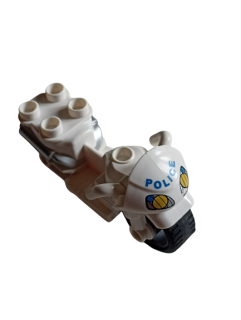 LEGO® DUPLO® POLICEJNÍ MOTORKA - VRYPY NA PNEU