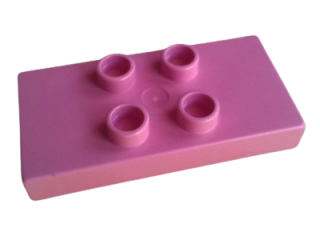 LEGO® DUPLO® KOSTKA TRAVERZKA 2x4 NÍZKÁ