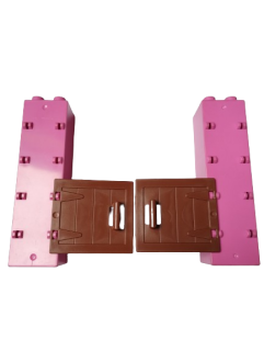 LEGO® DUPLO® BRÁNA VRÁTKA DVÍŘKA