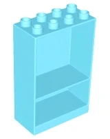 LEGO® DUPLO® REGÁL STĚNA SKŘÍŇKA