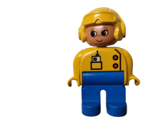 LEGO® DUPLO® PANÁČEK ŽENA FIGURKA PILOTKA