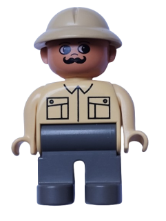 LEGO® DUPLO® FIGURKA MUŽ CESTOVATEL
