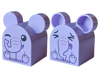 LEGO® DUPLO® KOSTKA SLŮNĚ MALÝ SLON