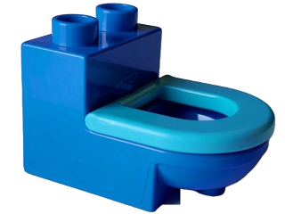 LEGO® DUPLO® WC ZÁCHOD TOALETA