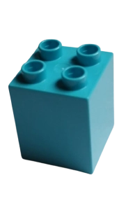 LEGO® DUPLO® KOSTKA 2x2 NOPY VYSOKÁ