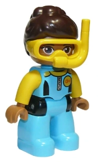 LEGO® DUPLO® FIGURKA ŽENA MAMINKA POTÁPĚČKA