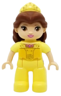 LEGO® DUPLO® FIGURKA ŽENA PRINCEZNA KRÁSKA BELLA BELLE ZE SETU 10877
