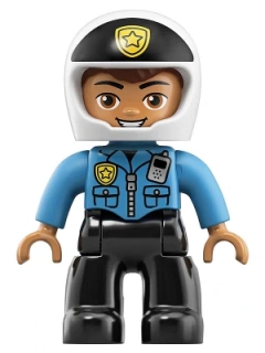 LEGO® DUPLO® FIGURKA MUŽ POLICISTA