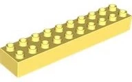LEGO® DUPLO® KOSTKA TRAVERZA 2X10 VYSOKÁ