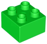LEGO® DUPLO® KOSTKA 2X2 NOPY