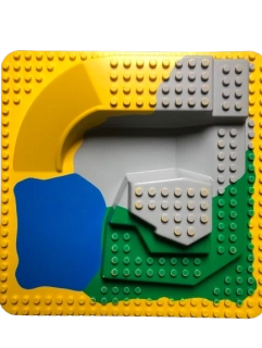 LEGO® DUPLO® VELKÁ 3D PODLOŽKA DESKA VIZ POPIS A FOTO