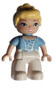 LEGO® DUPLO® FIGURKA ŽENA POPELKA - VIZ POPIS