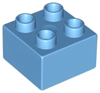 LEGO® DUPLO® KOSTKA 2X2 NOPY 