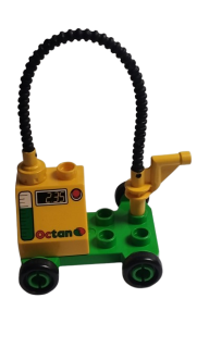 LEGO® DUPLO® POJÍZDNÁ BENZINA BENZINKA ČERPACÍ STANICE