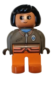 LEGO® DUPLO® FIGURKA ŽENA LÉKAŘKA DOKTORKA ZÁCHRANÁŘKA