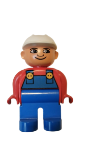LEGO® DUPLO® FIGURKA MUŽ DĚLNÍK TATÍNEK