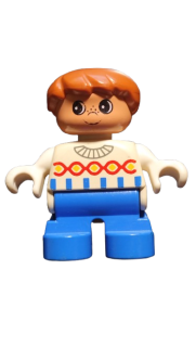 LEGO® DUPLO® FIGURKA DÍTĚ KLUK CHLAPEČEK