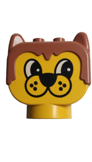 LEGO® DUPLO® HLAVA PES