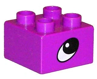 LEGO® DUPLO® KOSTKA POTISK OKO
