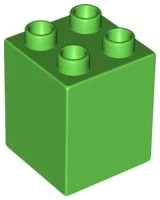 LEGO® DUPLO® KOSTKA 2X2 NOPY VYSOKÁ