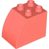 LEGO® DUPLO® KOSTKA 2X3 OBLÁ