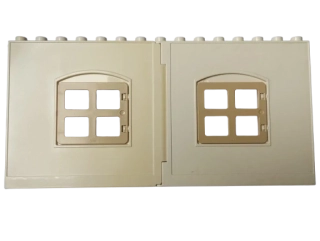 LEGO® DUPLO® STĚNA DOMU - ZAŽLOUTLÁ
