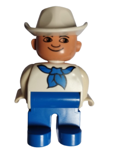 LEGO® DUPLO® FIGURKA MUŽ TATÍNEK KOVBOJ