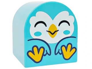 LEGO® DUPLO® KOSTKA 2X2 POTISK SOVA