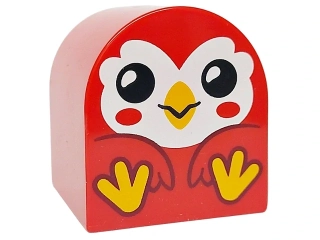LEGO® DUPLO® KOSTKA 2X2 POTISK SOVA