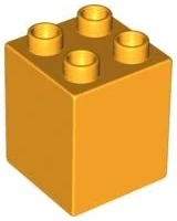 LEGO® DUPLO® KOSTKA 2X2 NOPY VYSOKÁ