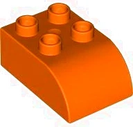 LEGO® DUPLO® KOSTKA TLAPKA 2X3