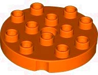 LEGO® DUPLO® KOSTKA PODLOŽKA DESKA KULATÁ